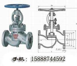【碳钢法兰截止阀,碳钢截止阀J41H-16C WCB截止阀】价格,厂家,图片,阀门,温州市龙湾永兴昌信阀门厂-